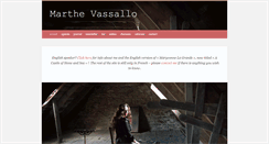 Desktop Screenshot of marthevassallo.com